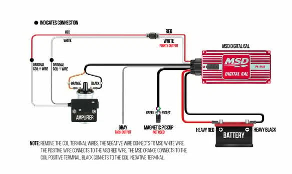 MSD Ignition 6425 Digital 6AL CDI Ignition Control Box With Rev Limiter